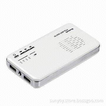 Dual USB Power Bank with Bluetooth Speaker and Handsfree Function
